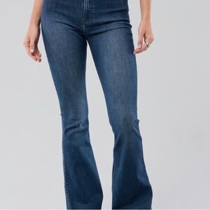 Hollister Dark Blue Flare Jeans